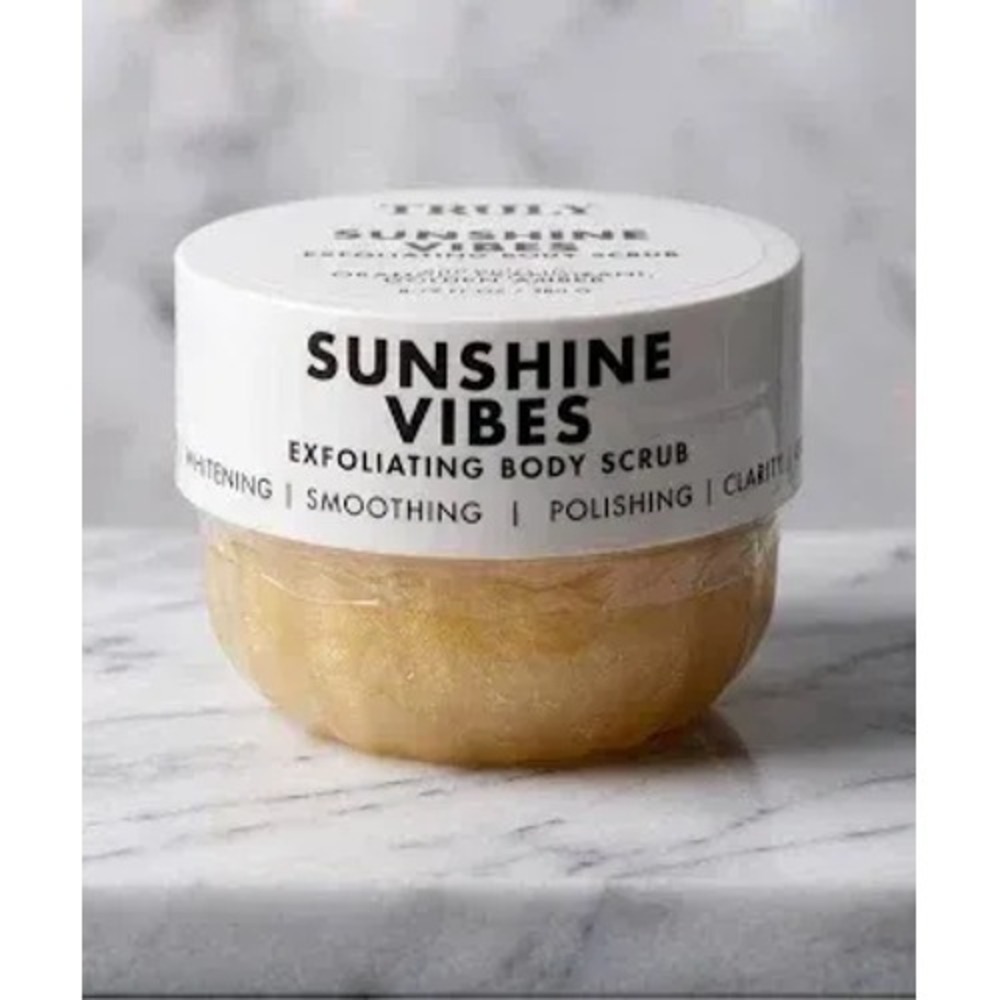 MSRP $25.00, Truly, Sunshine Vibes Body Scrub 9 oz, **NIB, Full Size